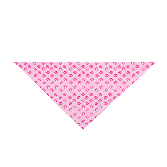 Pink Paws Pet Bandana