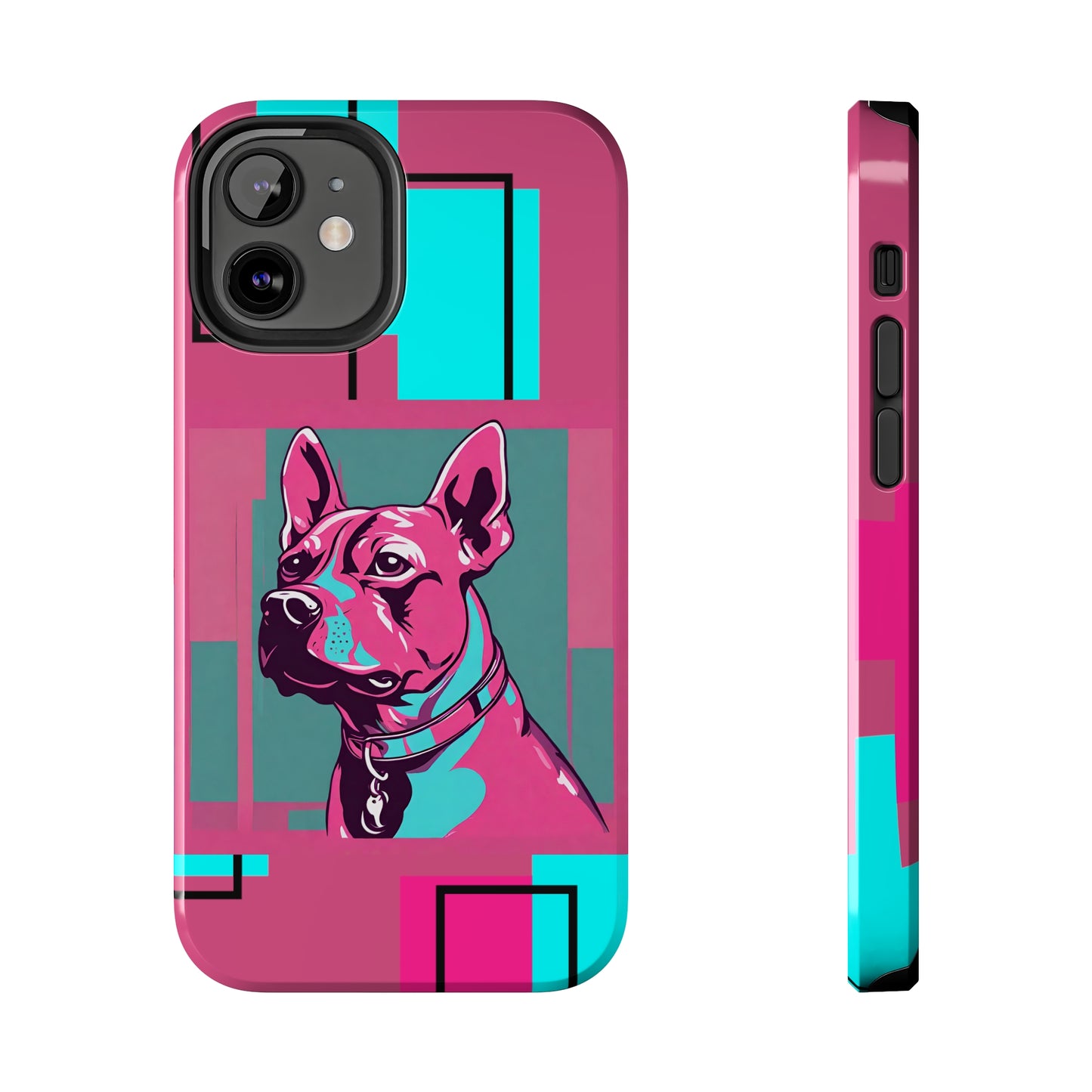 Pop Art Pup iPhone Case