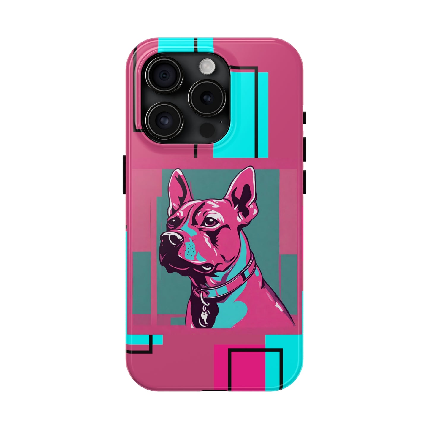 Pop Art Pup iPhone Case