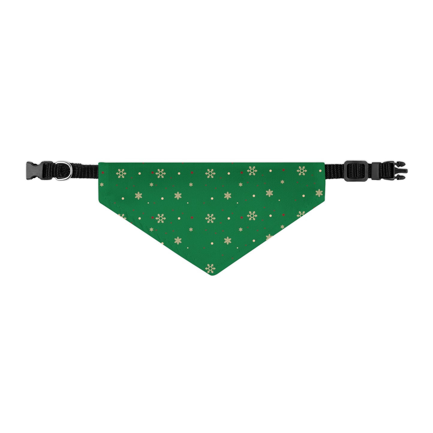 Snow Flake Pet Bandana Collar