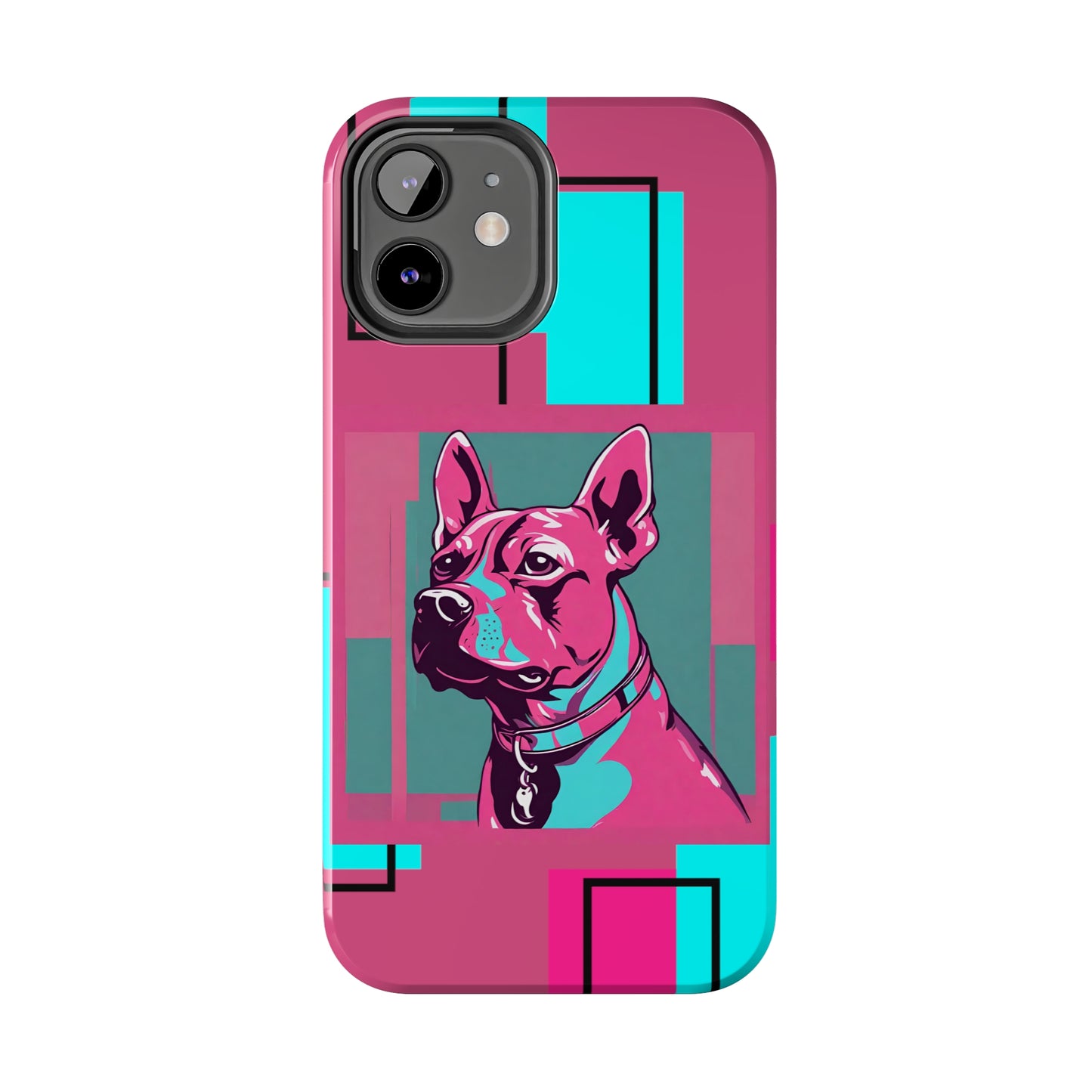 Pop Art Pup iPhone Case