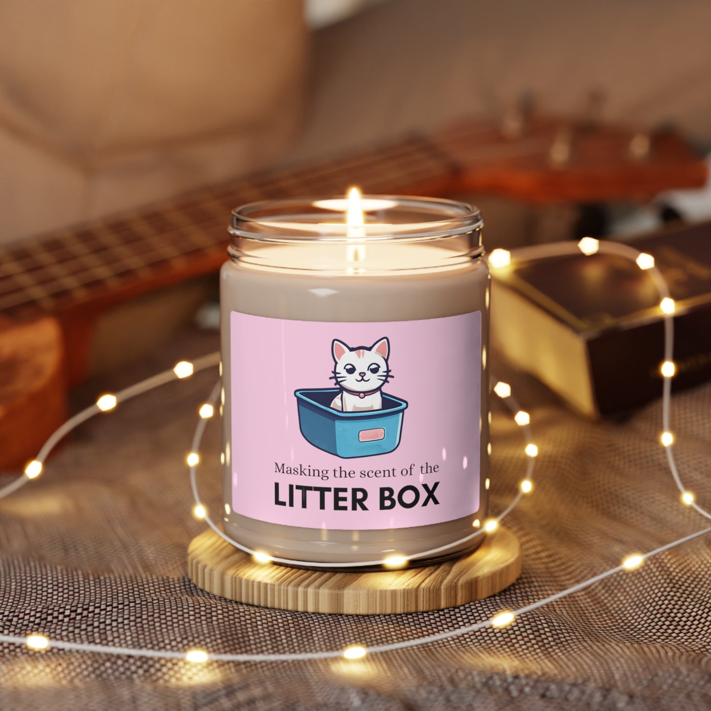 Feline Freshener - Soy Candle, 9oz
