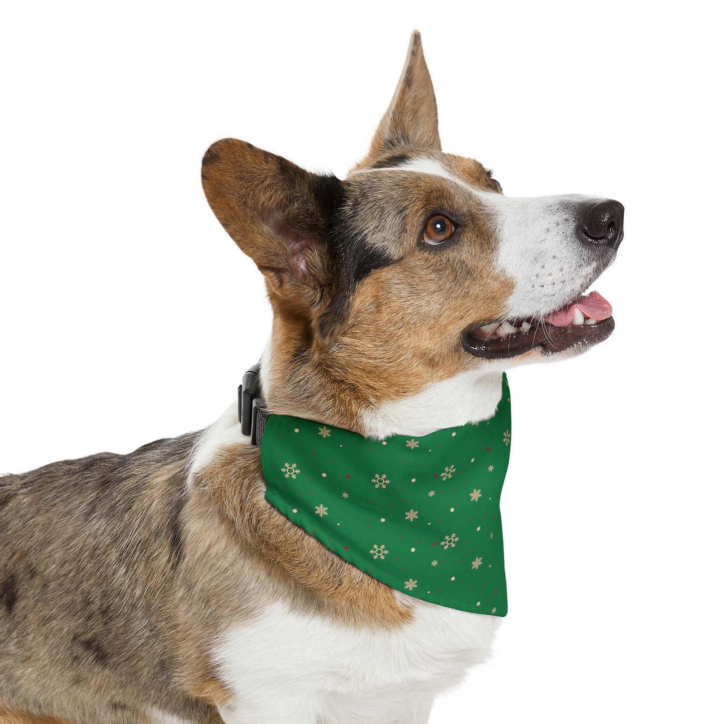 Snow Flake Pet Bandana Collar