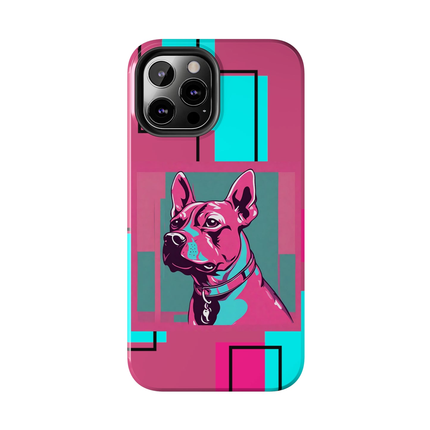 Pop Art Pup iPhone Case