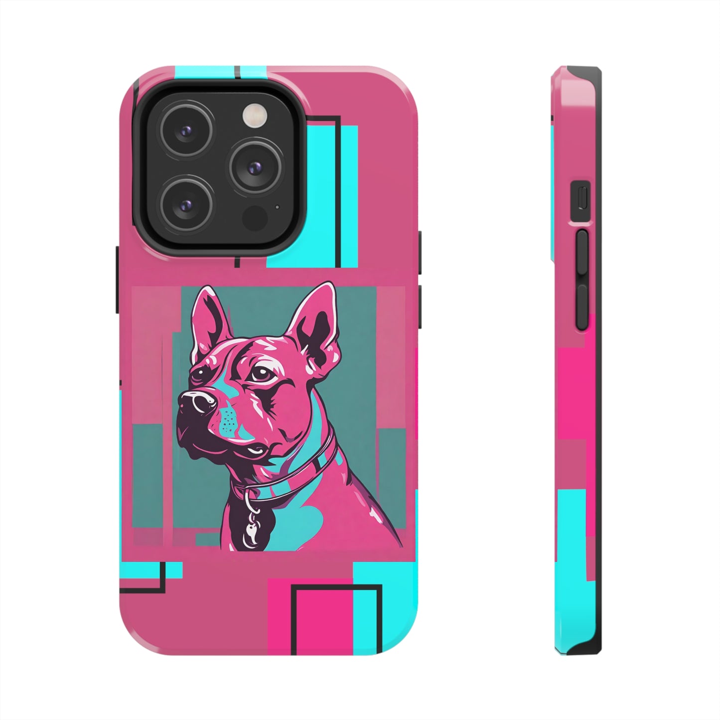 Pop Art Pup iPhone Case