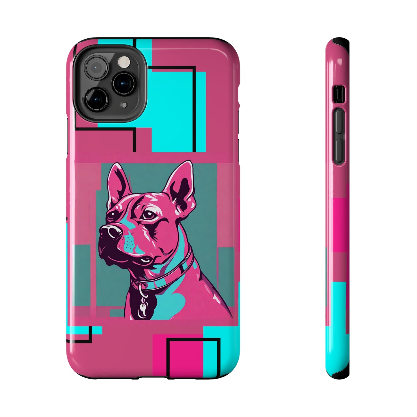 Pop Art Pup iPhone Case