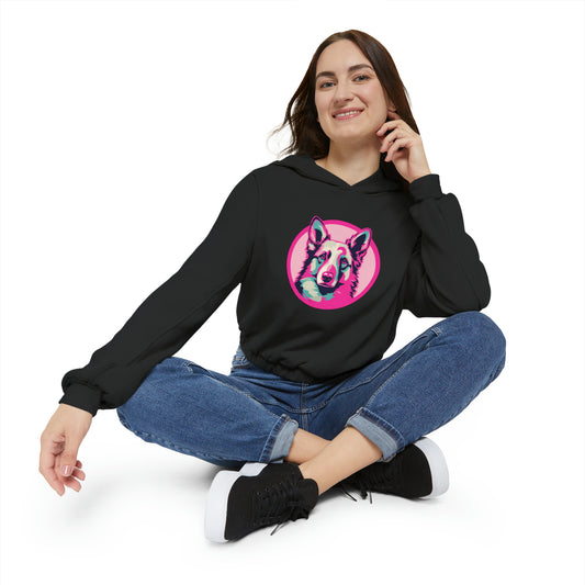 Cotton Candy Canine Women's Cinched Bottom Hoodie