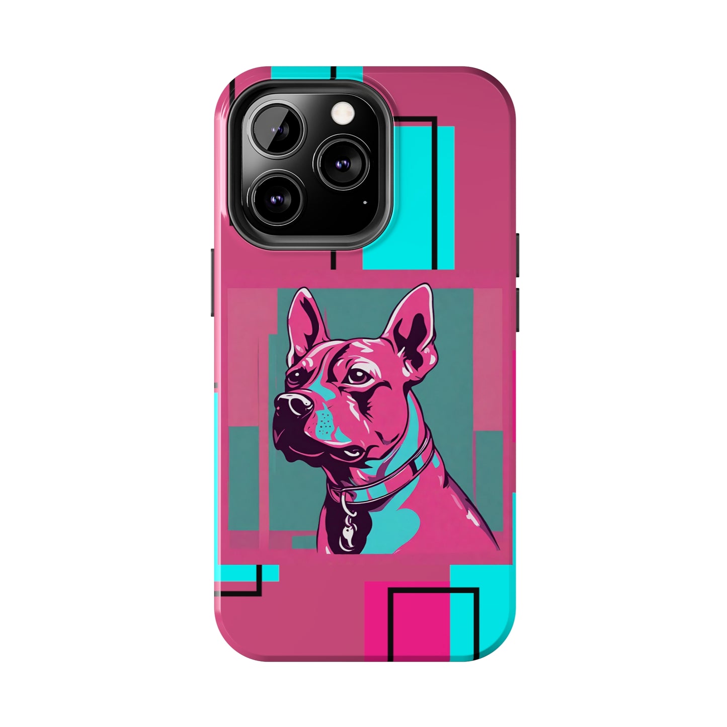 Pop Art Pup iPhone Case