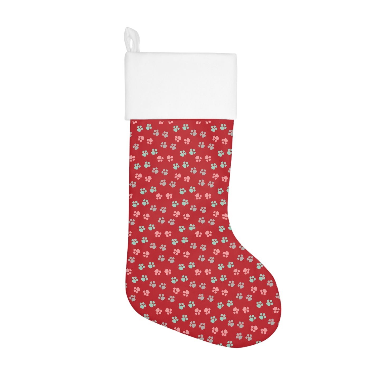 Paw Print Stocking