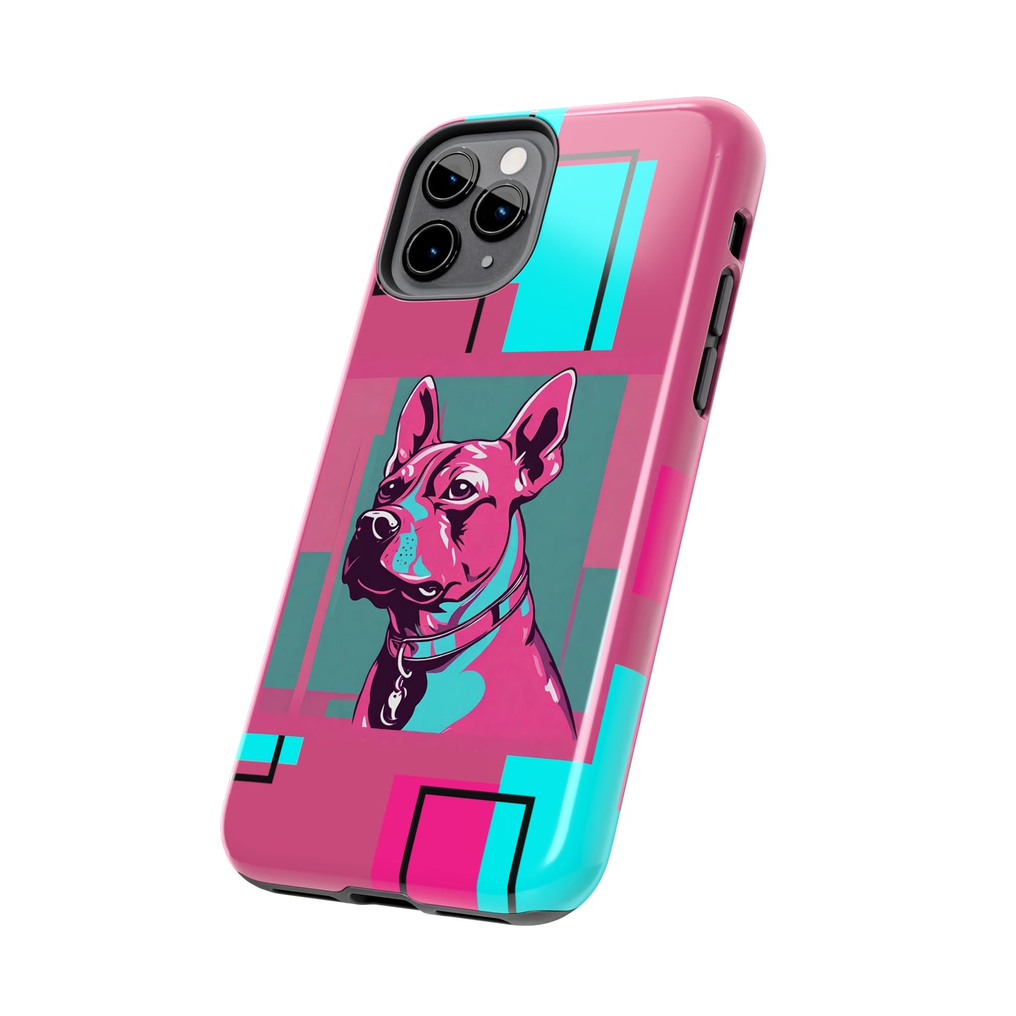 Pop Art Pup iPhone Case