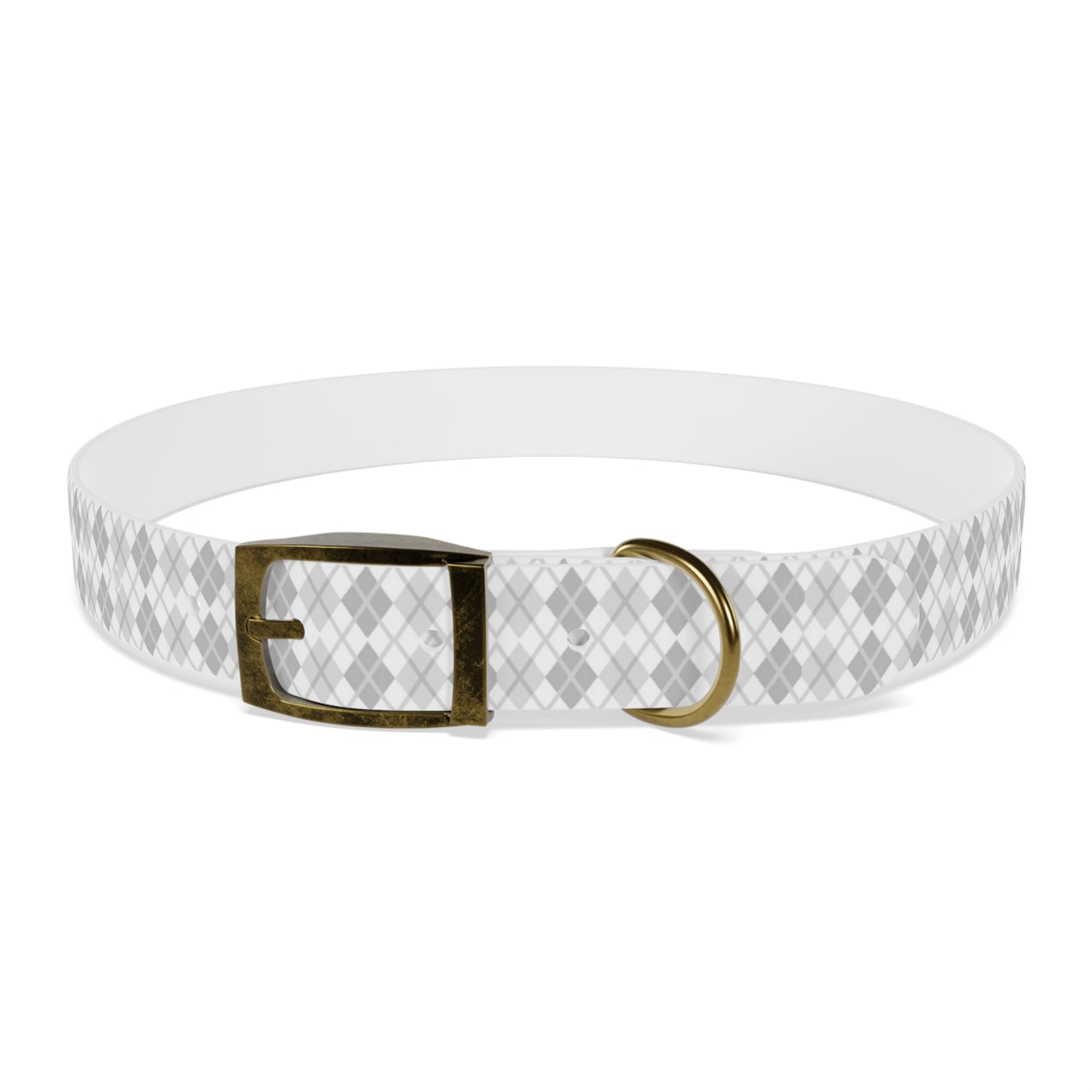Soft Silver Dog Collar