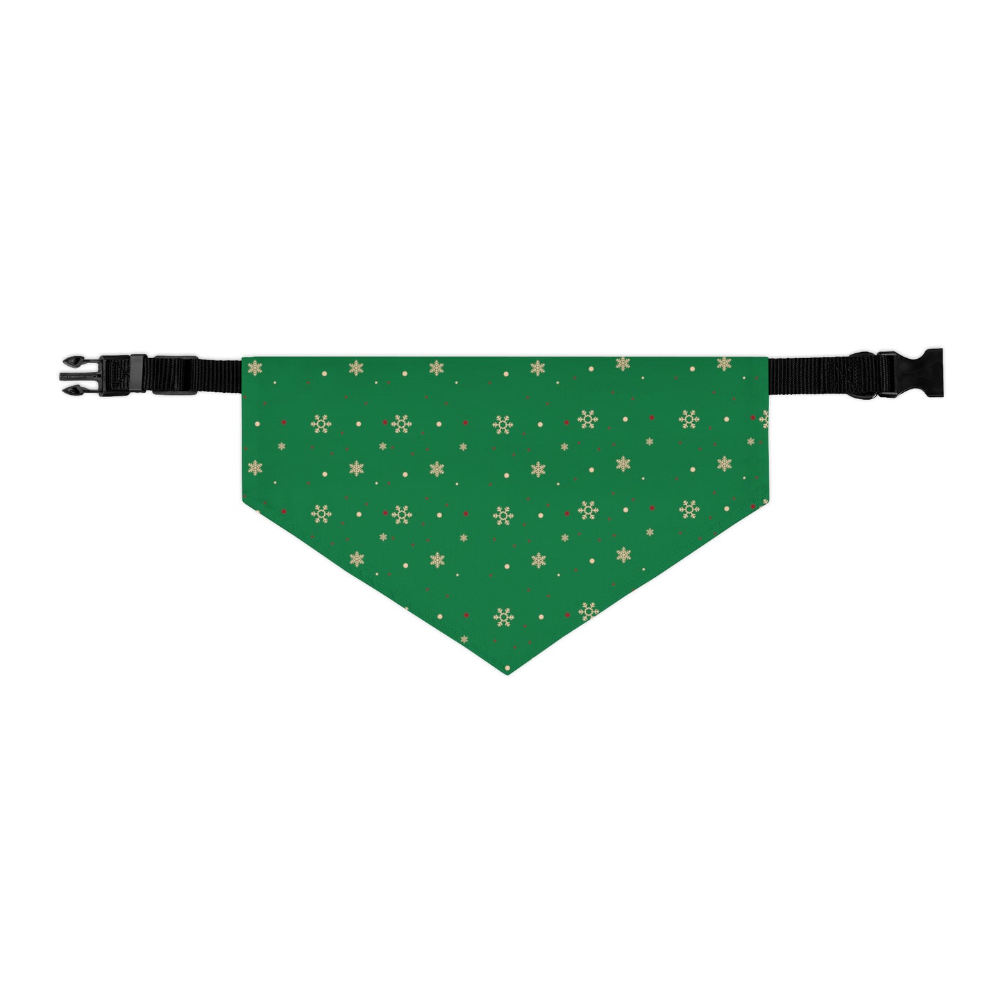 Snow Flake Pet Bandana Collar