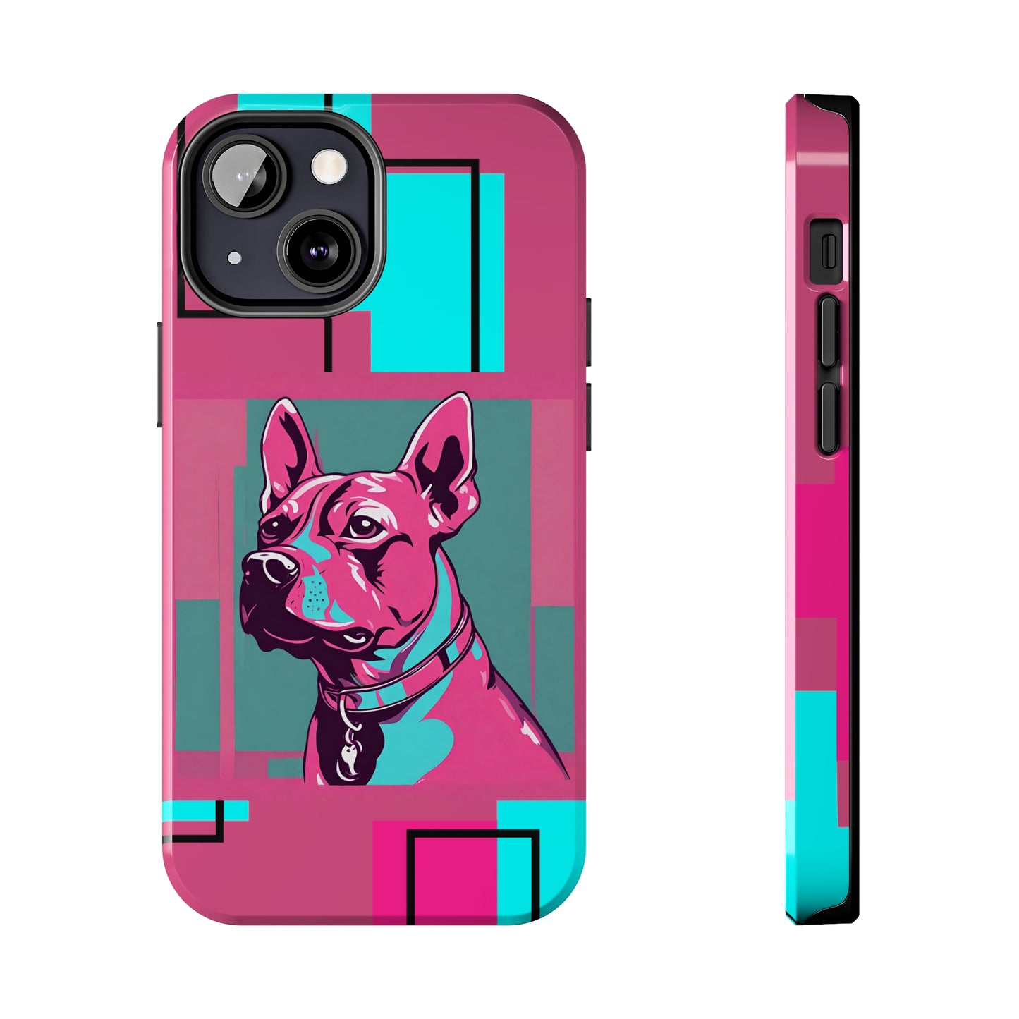 Pop Art Pup iPhone Case