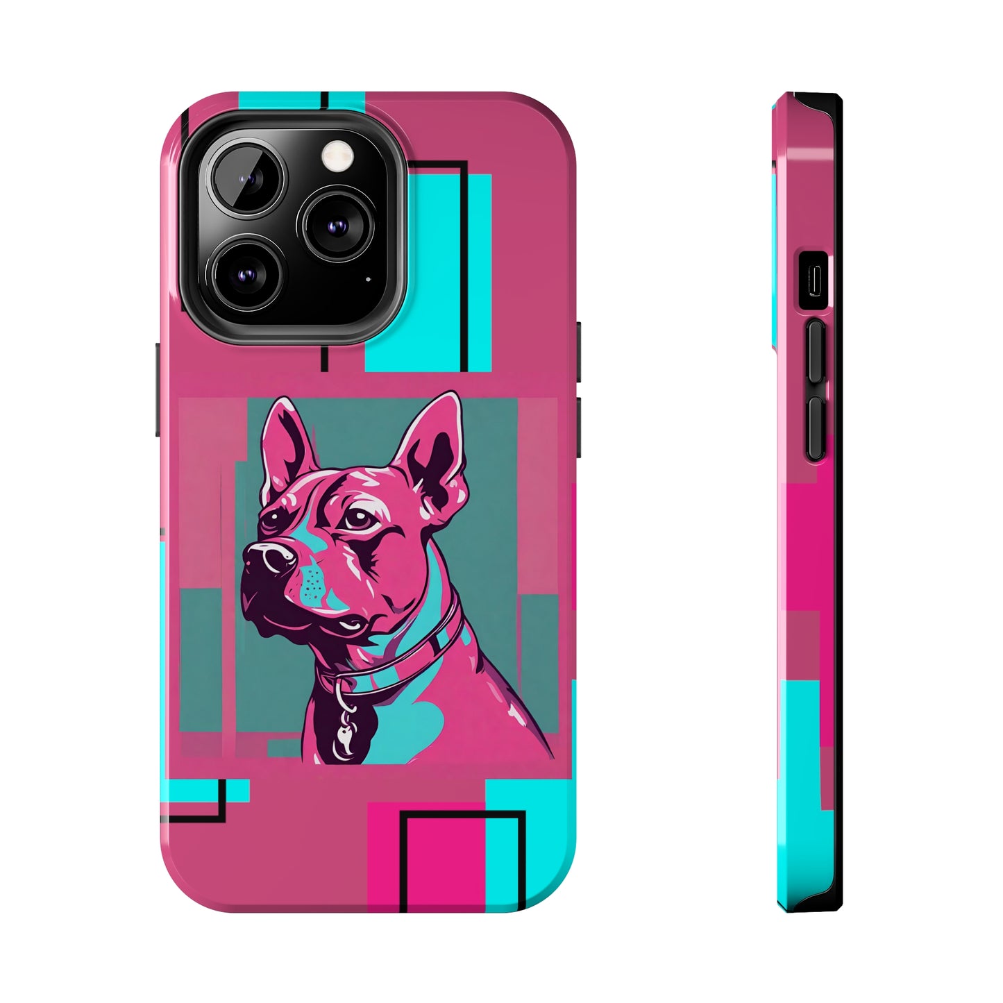 Pop Art Pup iPhone Case