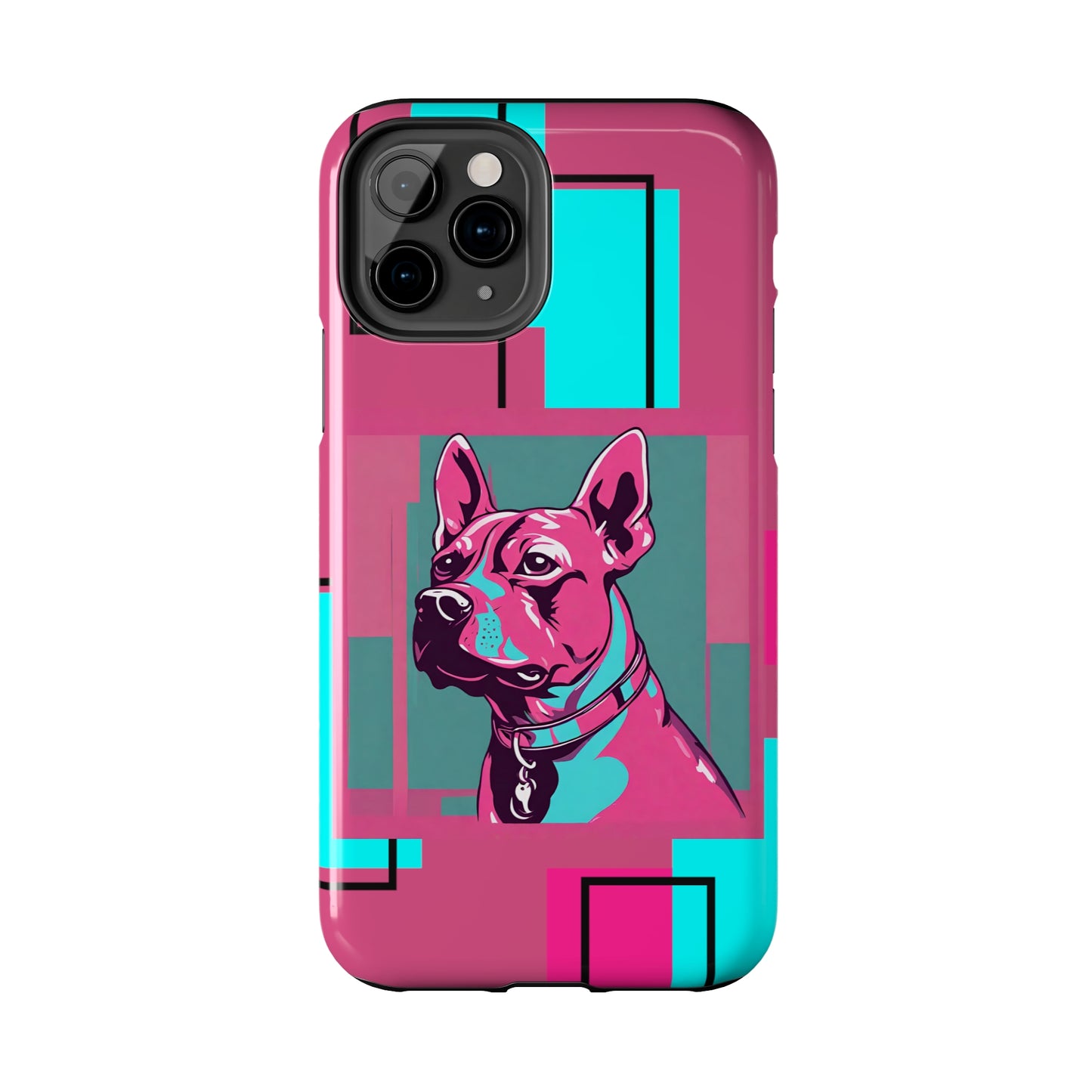 Pop Art Pup iPhone Case