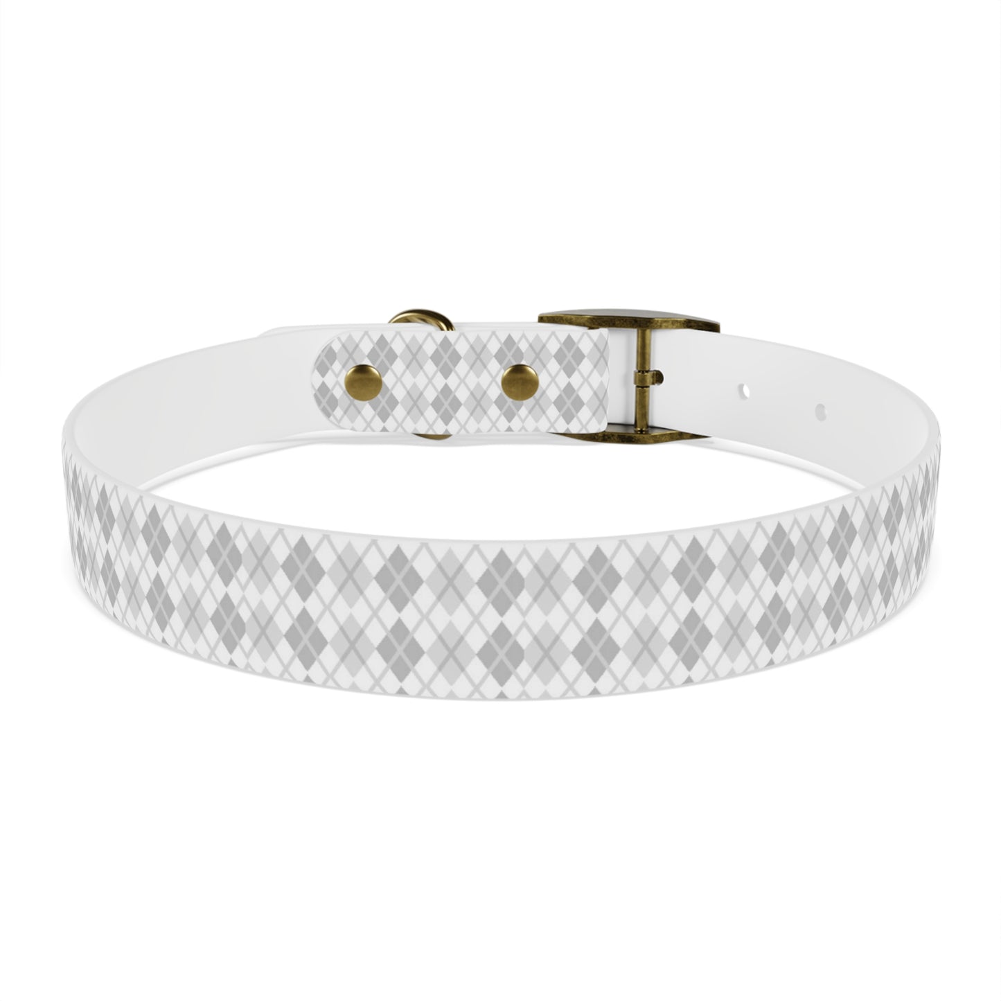 Soft Silver Dog Collar
