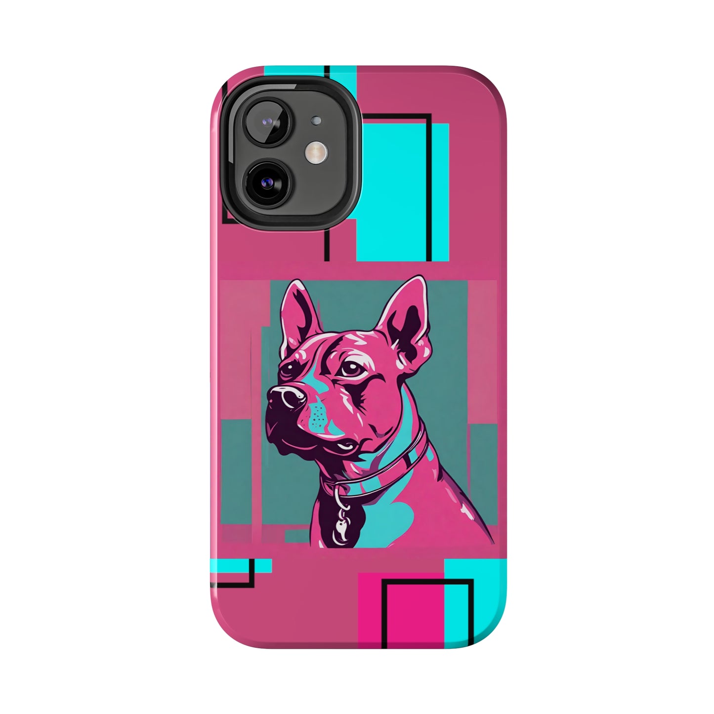 Pop Art Pup iPhone Case