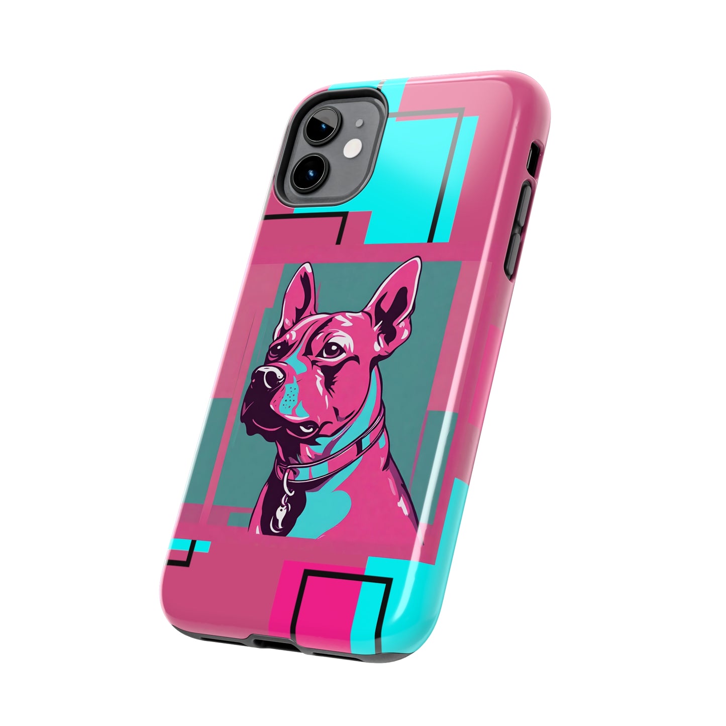 Pop Art Pup iPhone Case