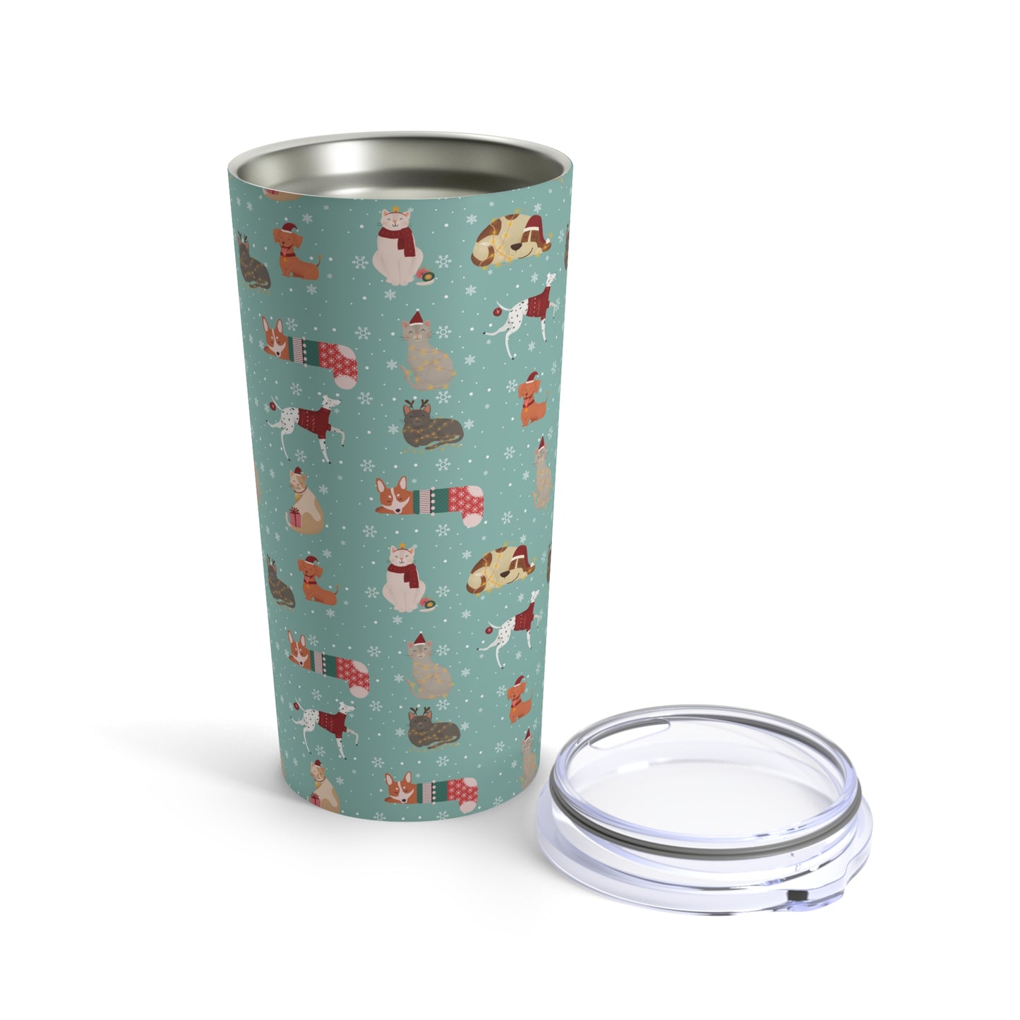 Pawsitively Festive Tumbler