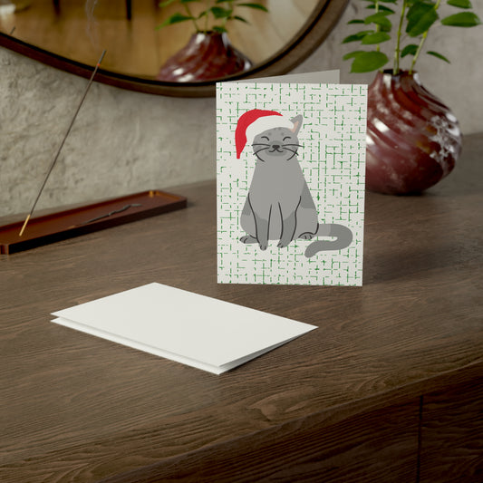 Meow-y Christmas 5x7 Greeting Card