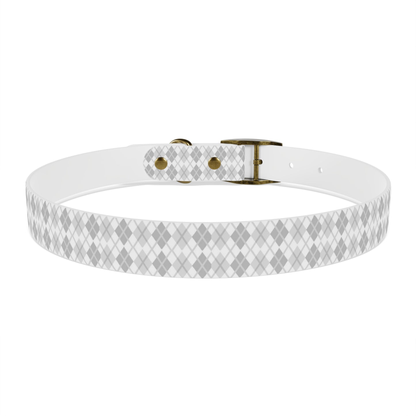 Soft Silver Dog Collar
