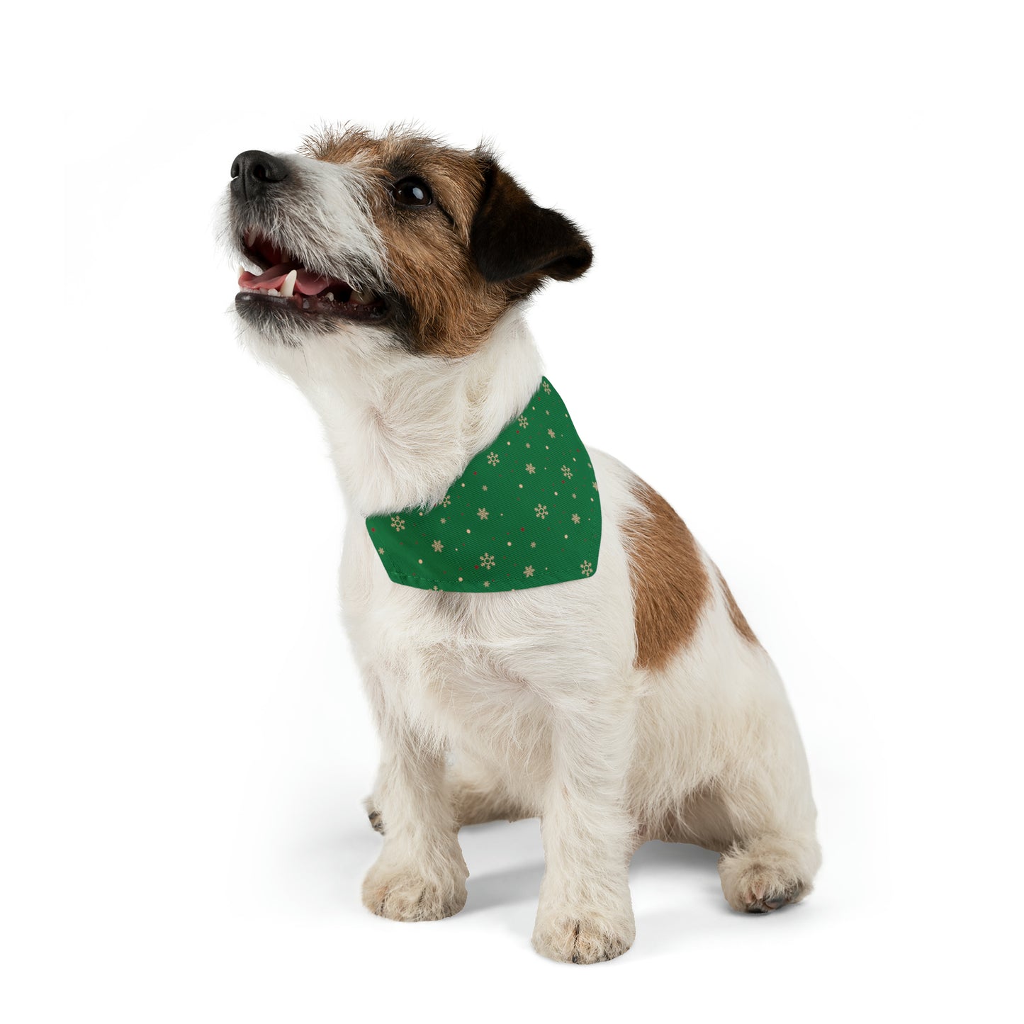 Snow Flake Pet Bandana Collar