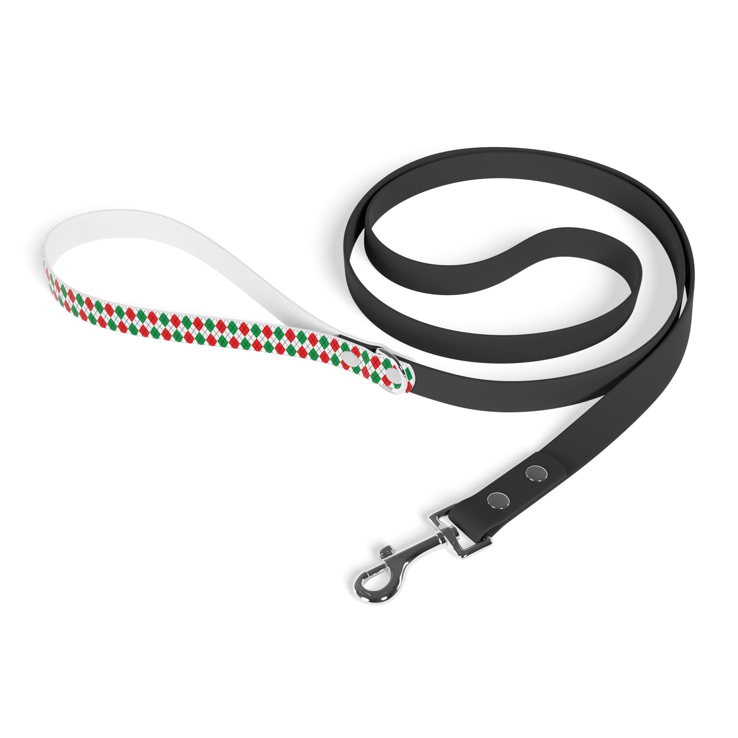 Christmas Argyle Dog Leash