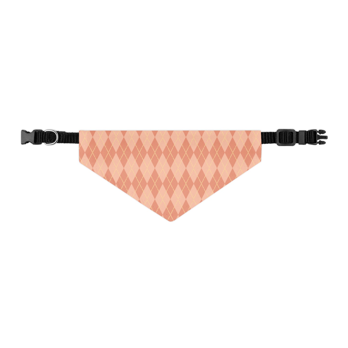 Coral Cascade Pet Bandana Collar