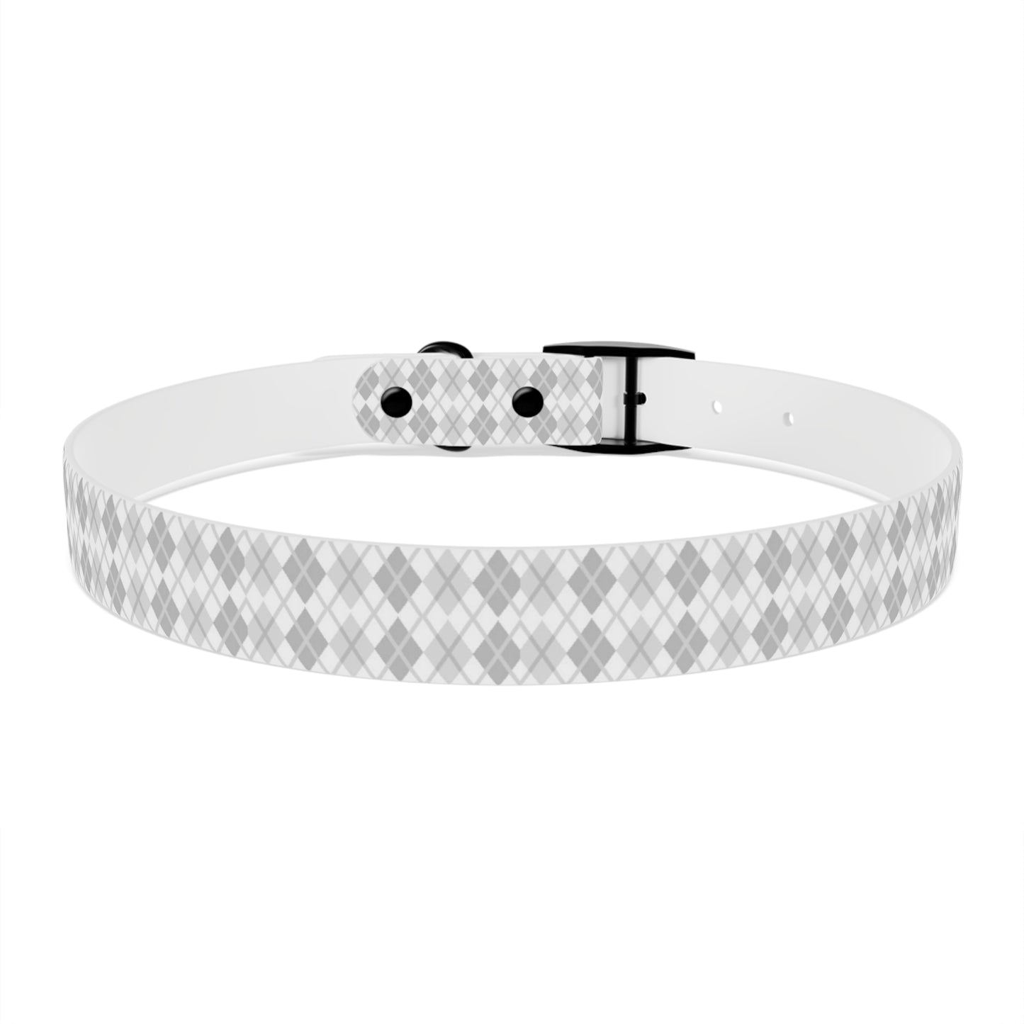 Soft Silver Dog Collar