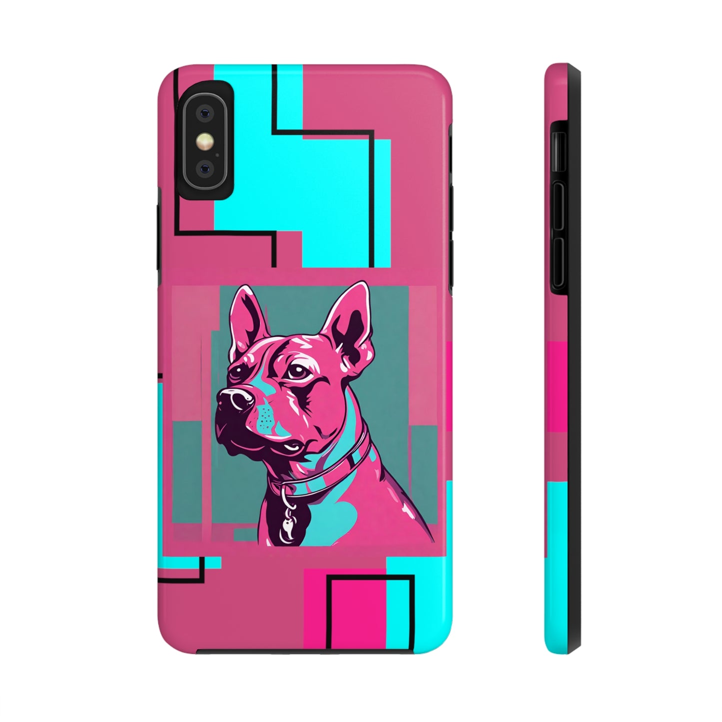 Pop Art Pup iPhone Case