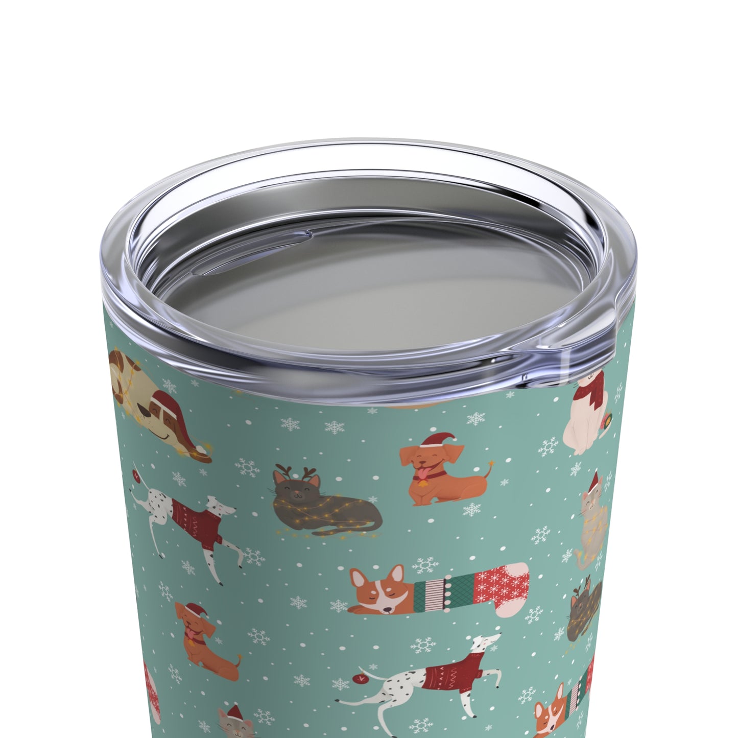 Pawsitively Festive Tumbler