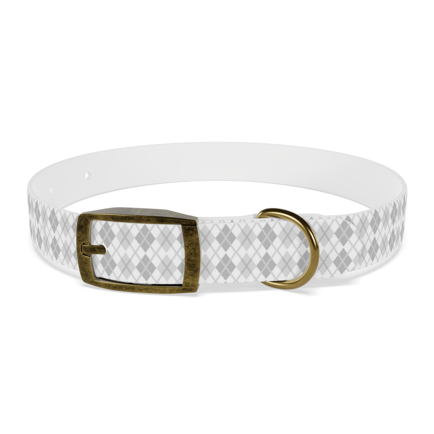 Soft Silver Dog Collar