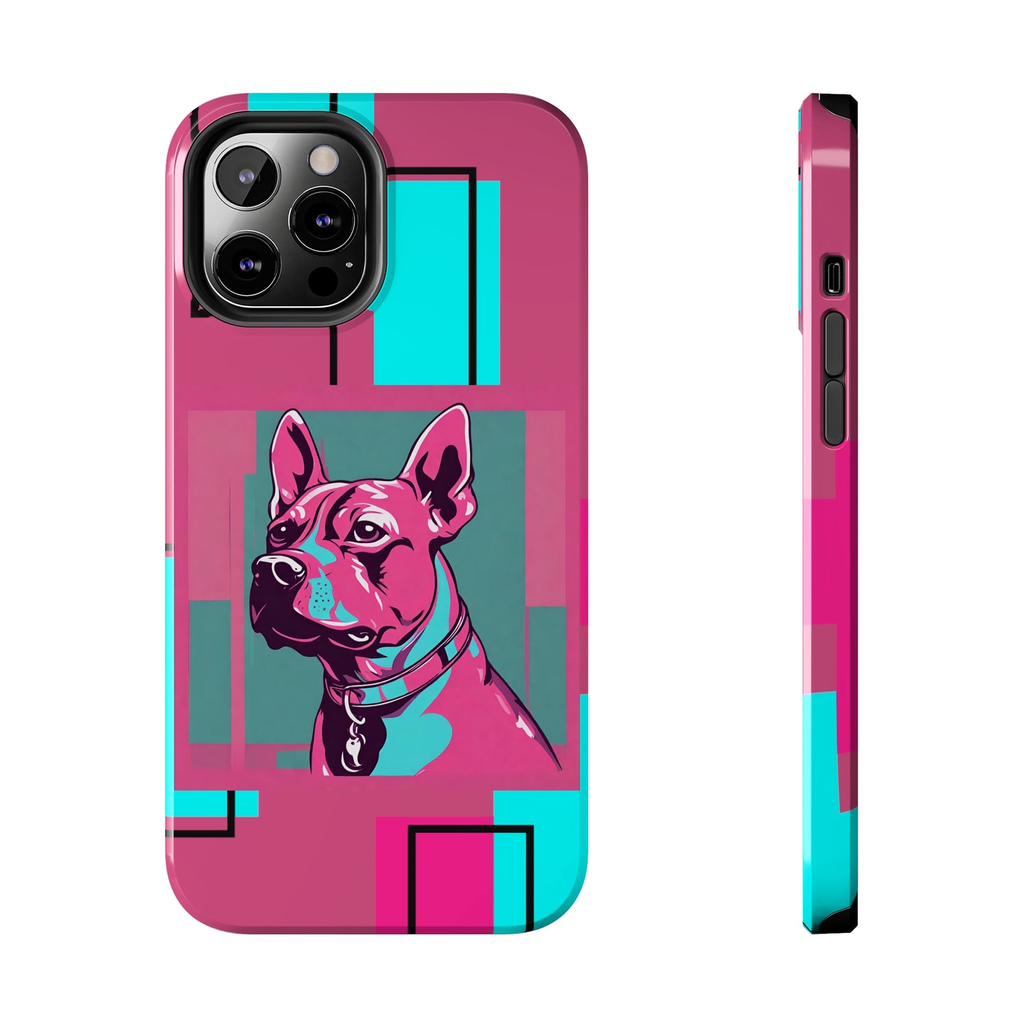 Pop Art Pup iPhone Case