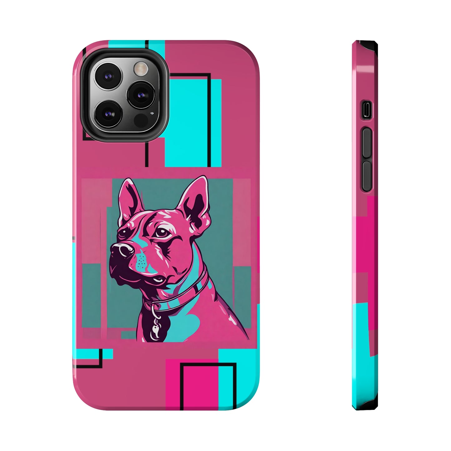 Pop Art Pup iPhone Case