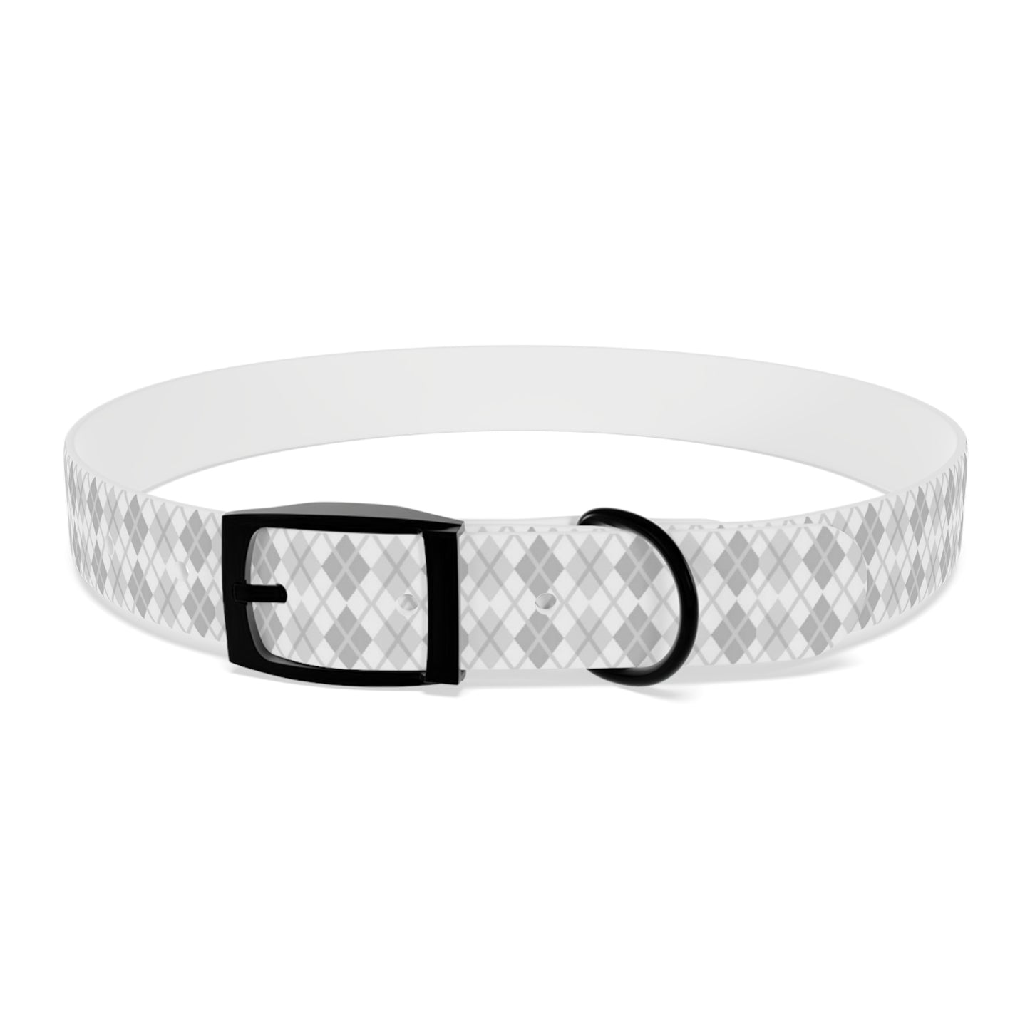 Soft Silver Dog Collar