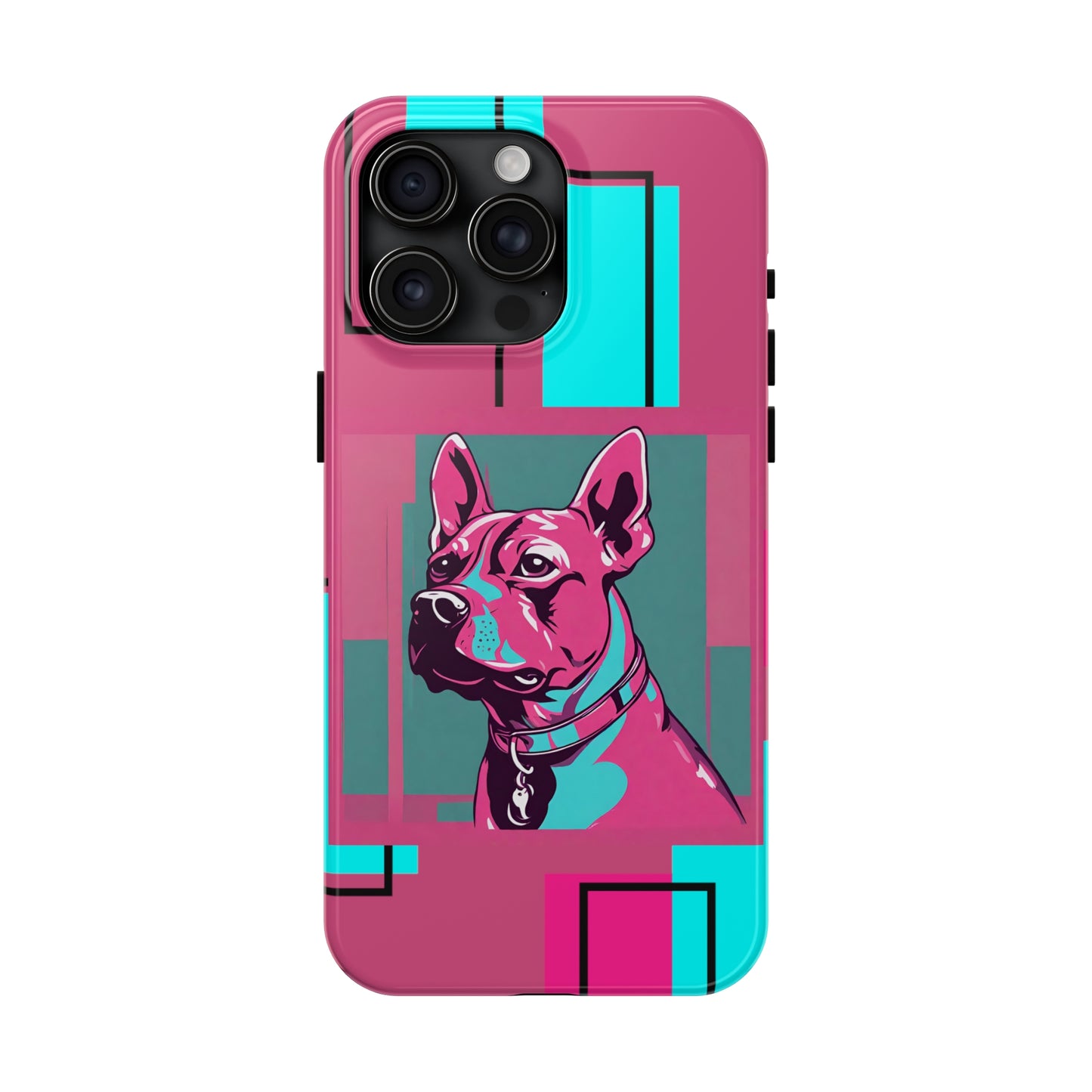 Pop Art Pup iPhone Case