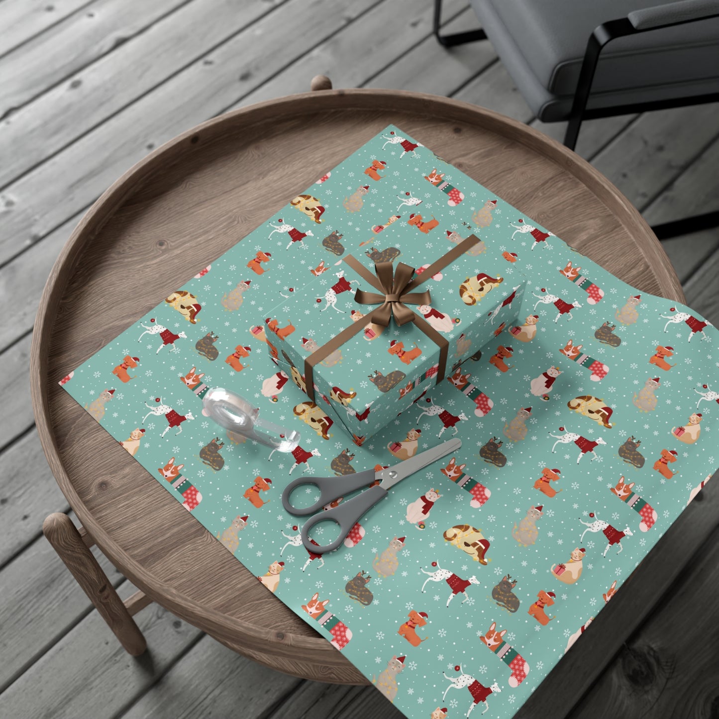 Cats & Dogs Gift Wrap Paper