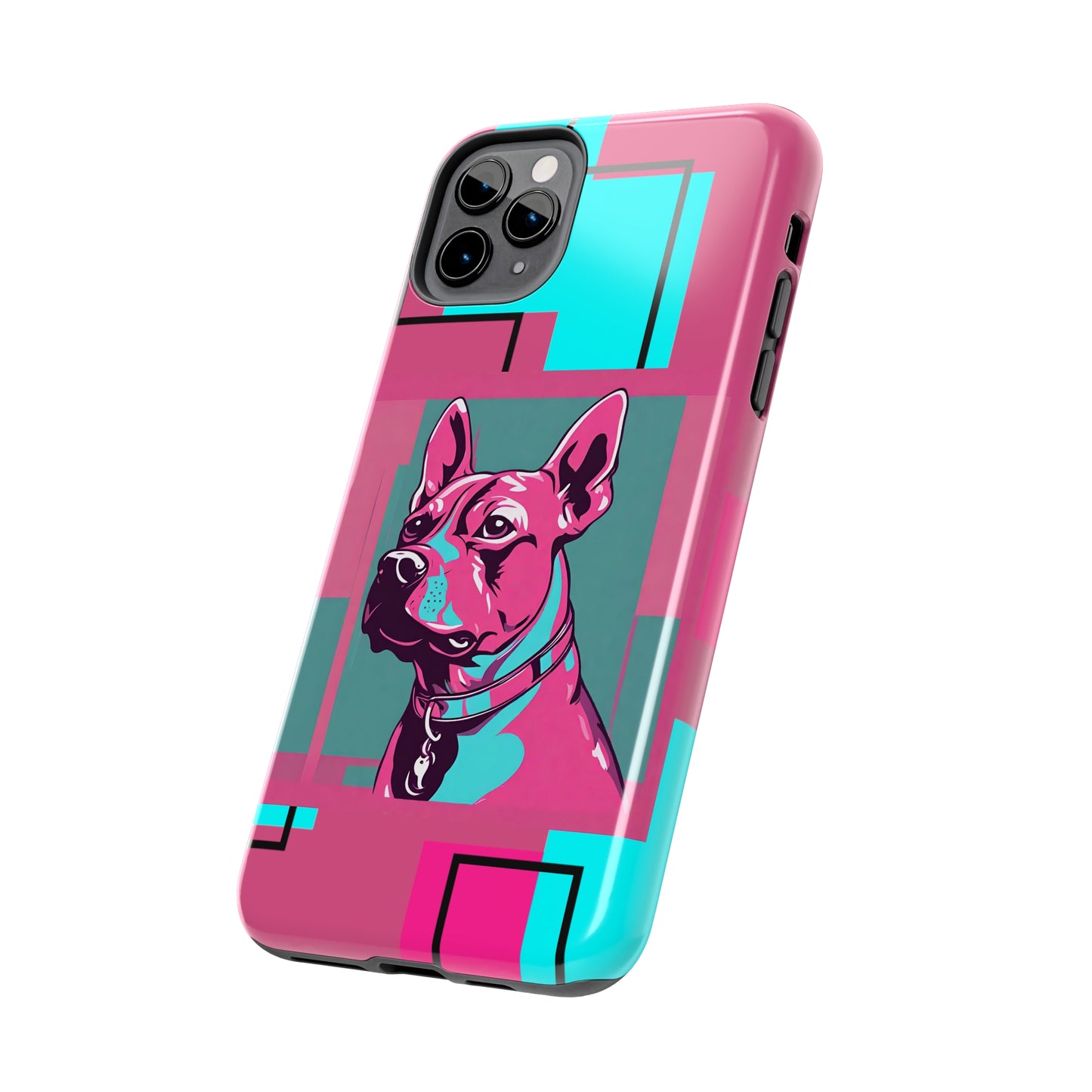 Pop Art Pup iPhone Case