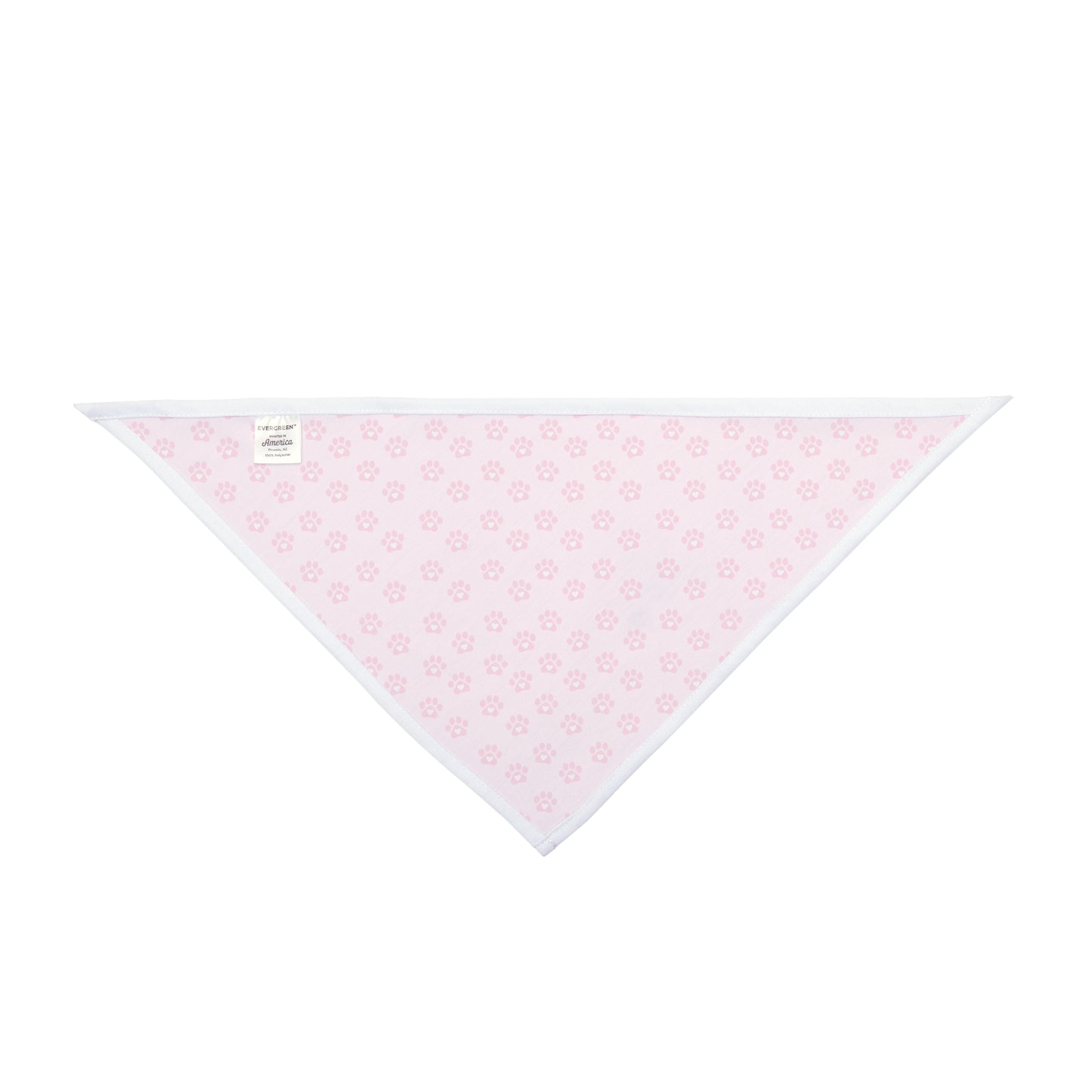Pink Paws Pet Bandana