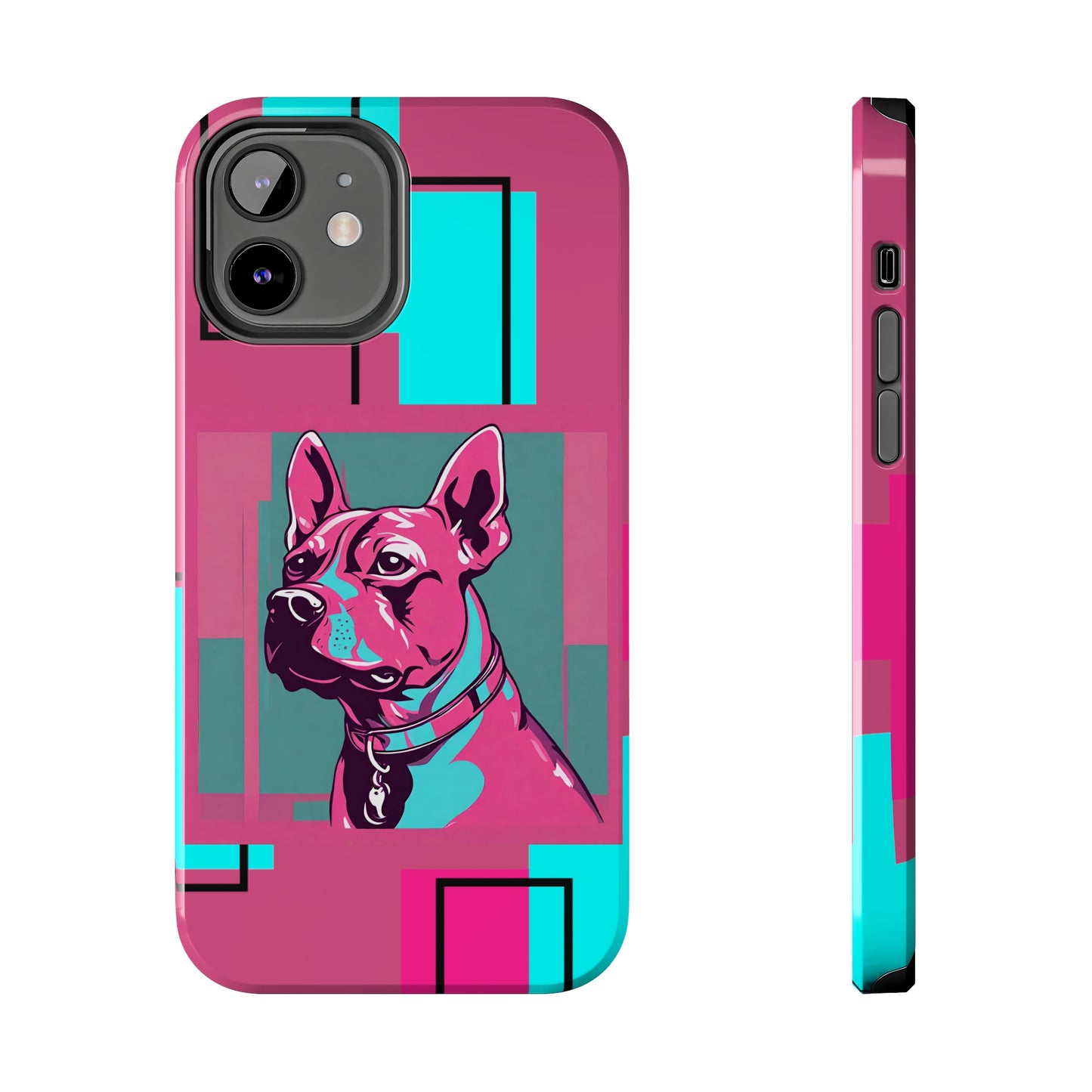 Pop Art Pup iPhone Case