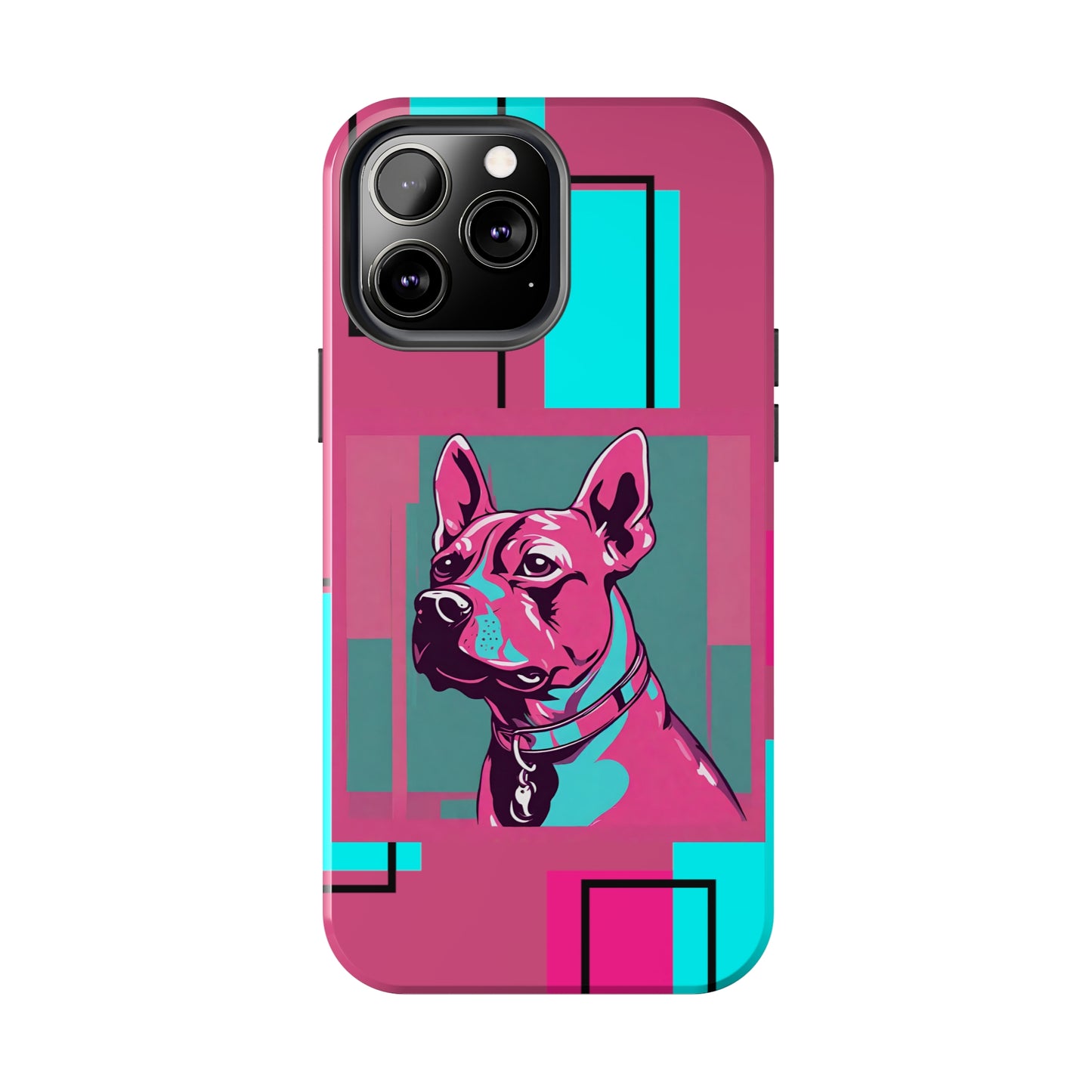 Pop Art Pup iPhone Case