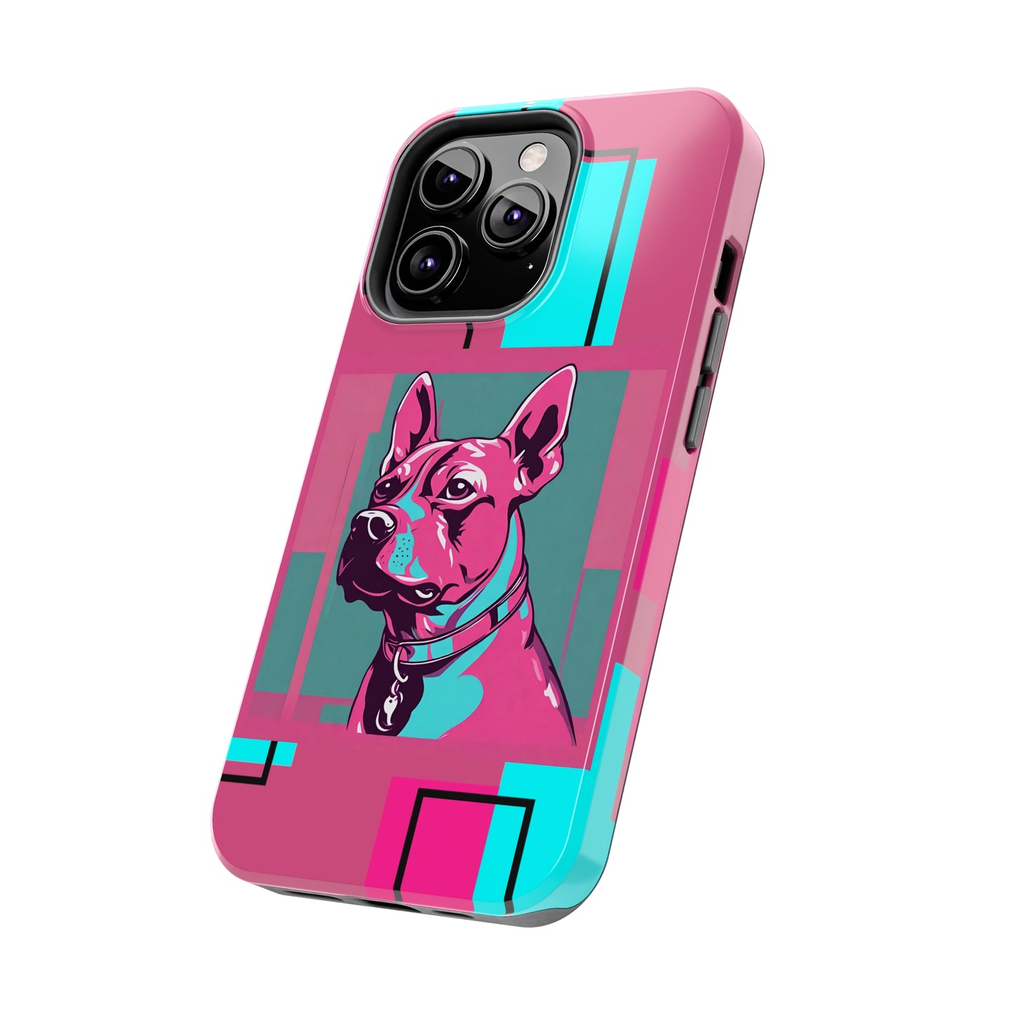 Pop Art Pup iPhone Case