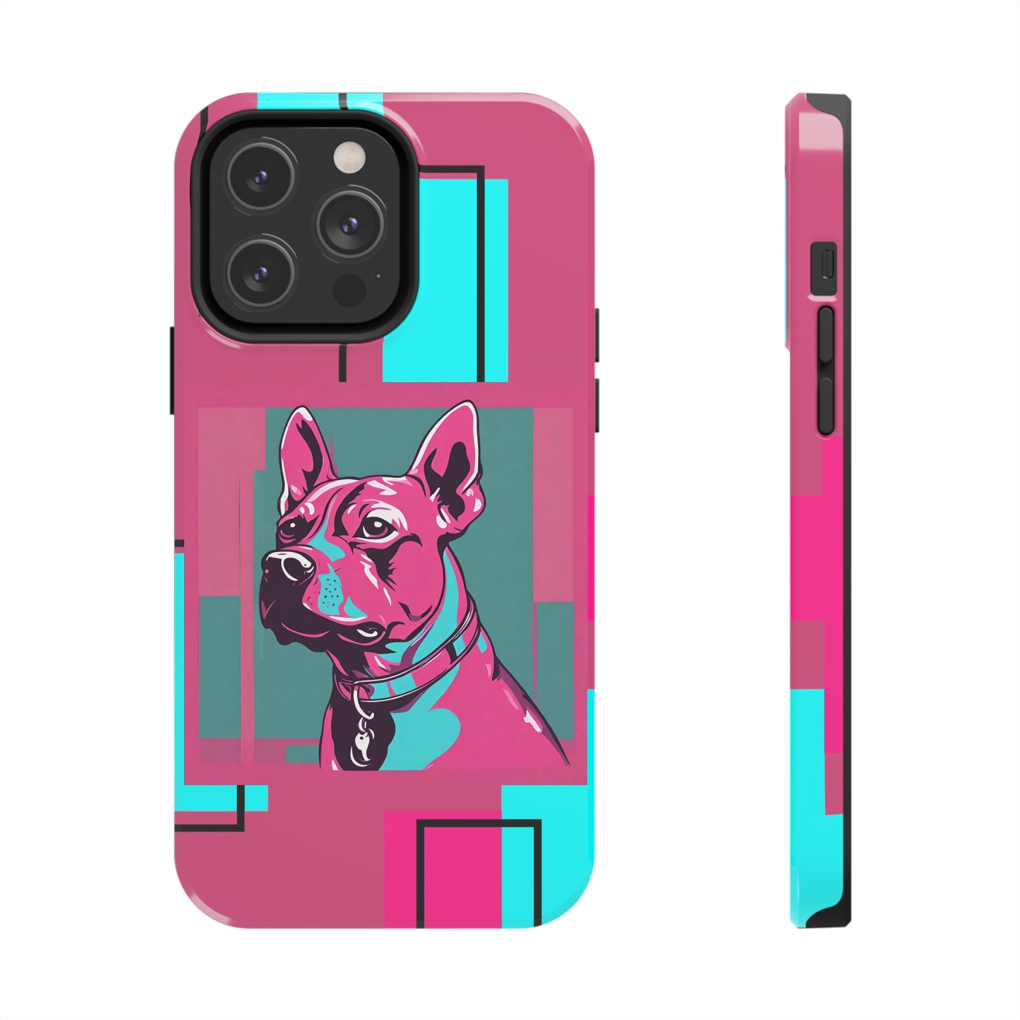Pop Art Pup iPhone Case