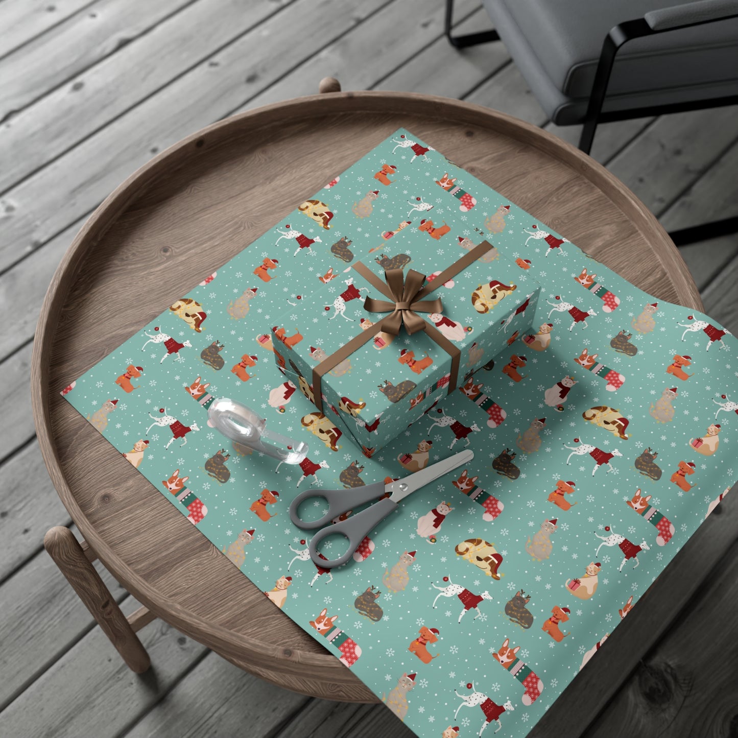 Cats & Dogs Gift Wrap Paper