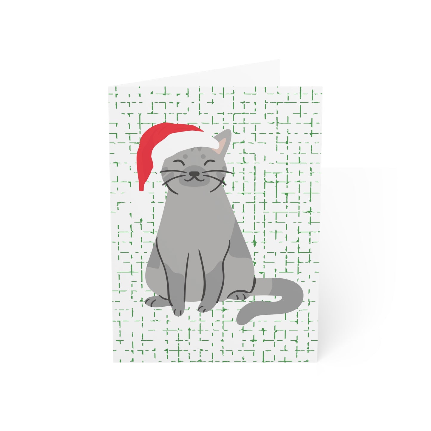 Meow-y Christmas 5x7 Greeting Card