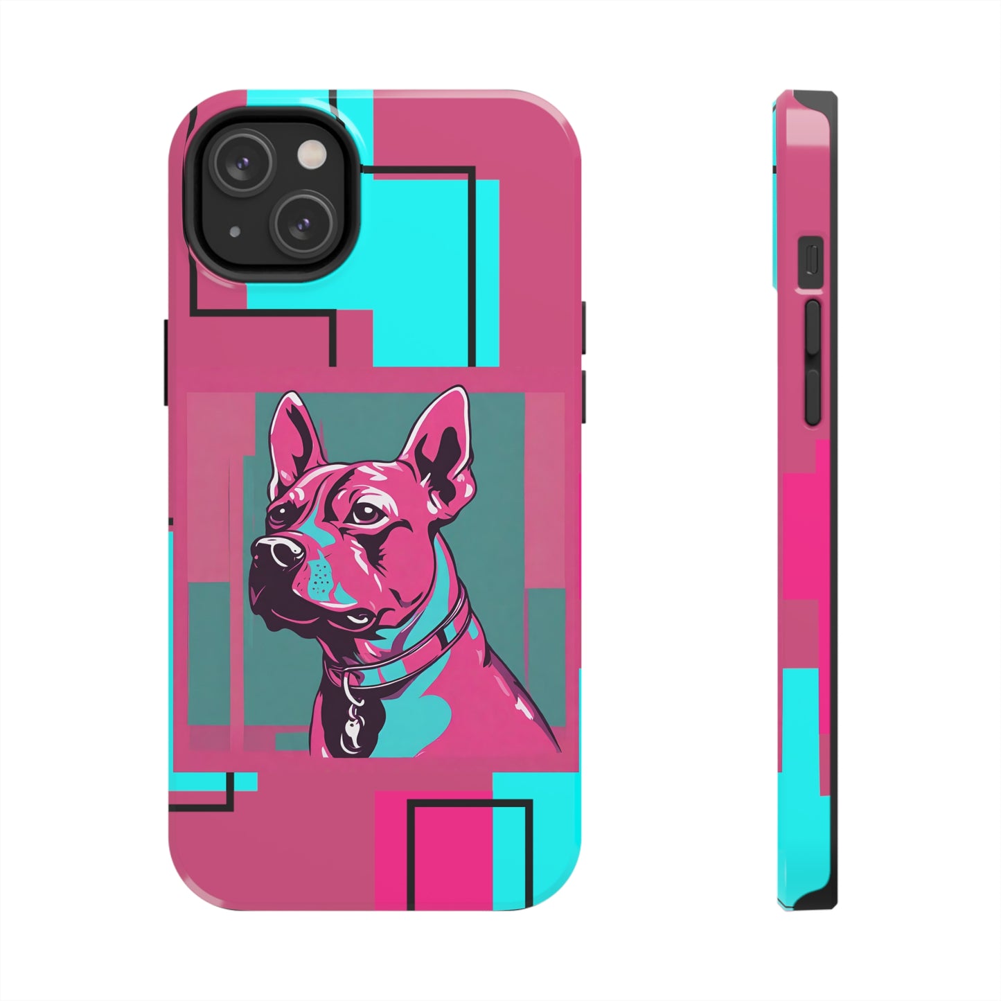 Pop Art Pup iPhone Case