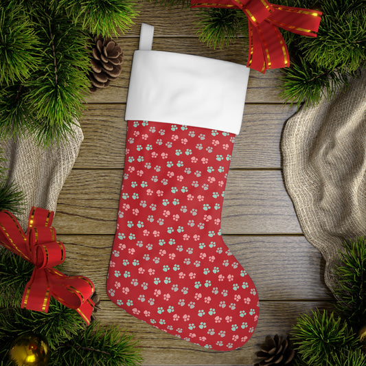 Paw Print Stocking