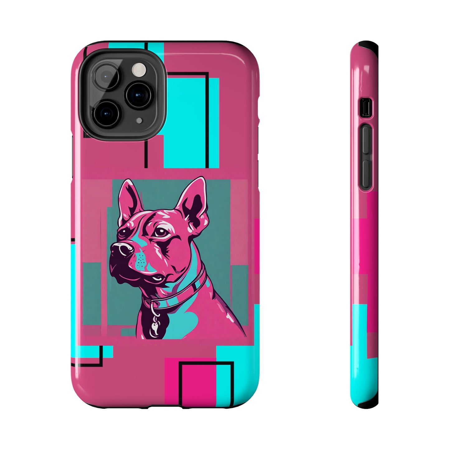 Pop Art Pup iPhone Case