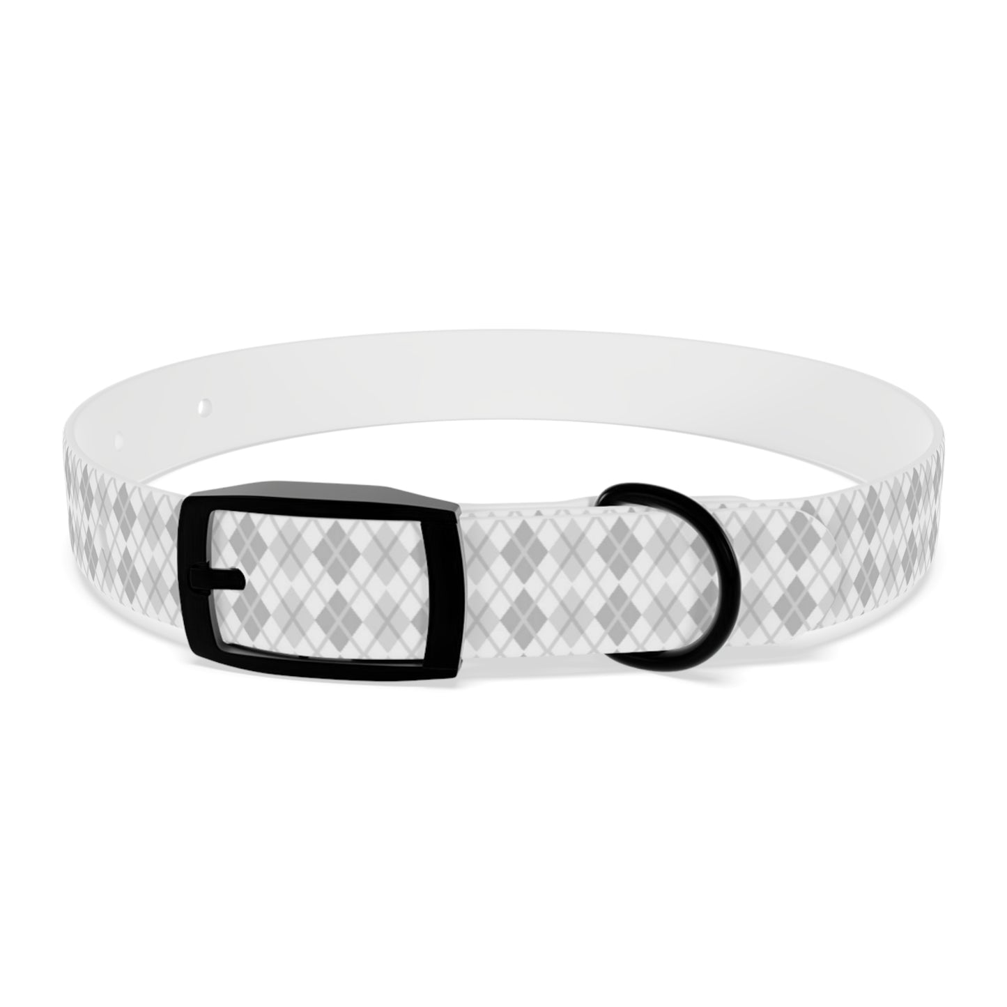 Soft Silver Dog Collar