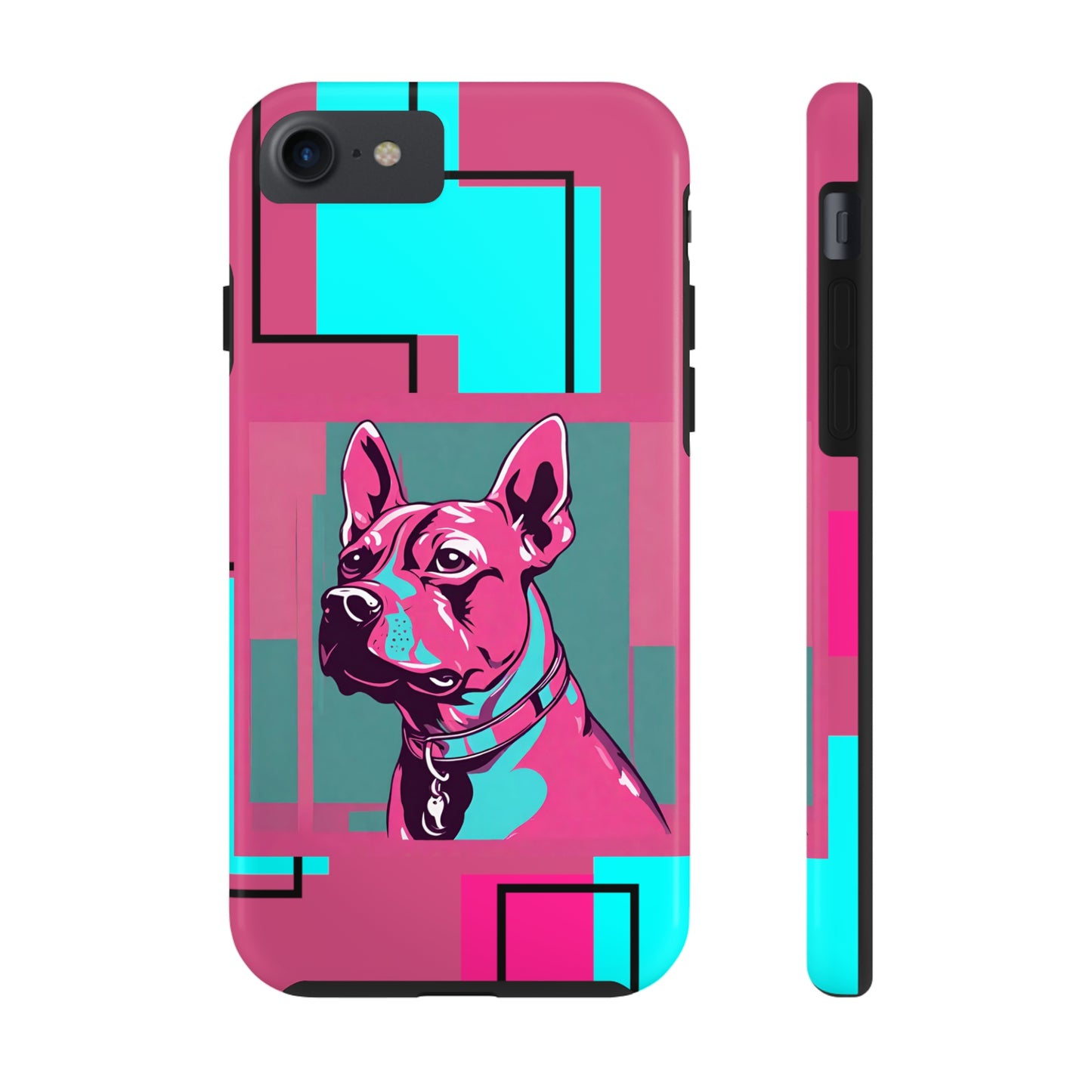 Pop Art Pup iPhone Case